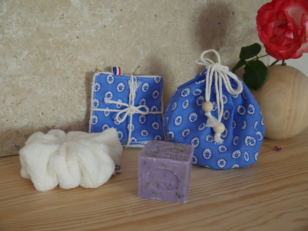 COFFRET "LES ESSENTIELS SALLE DE BAIN DOUCEUR PROVENCALE" ZERO-DECHET