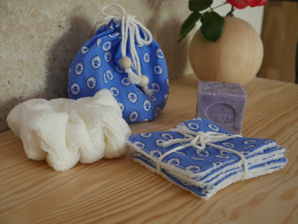 COFFRET "LES ESSENTIELS SALLE DE BAIN DOUCEUR PROVENCALE" ZERO-DECHET