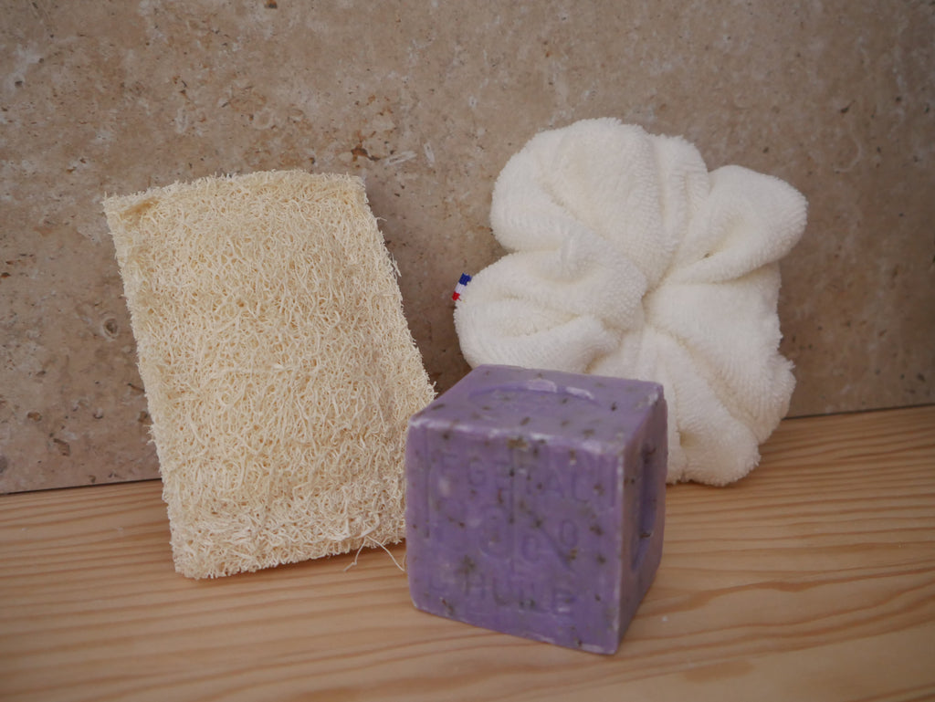 COFFRET BIEN-ETRE "BAIN PEAU DOUCE" LAVANDE ZERO DECHET