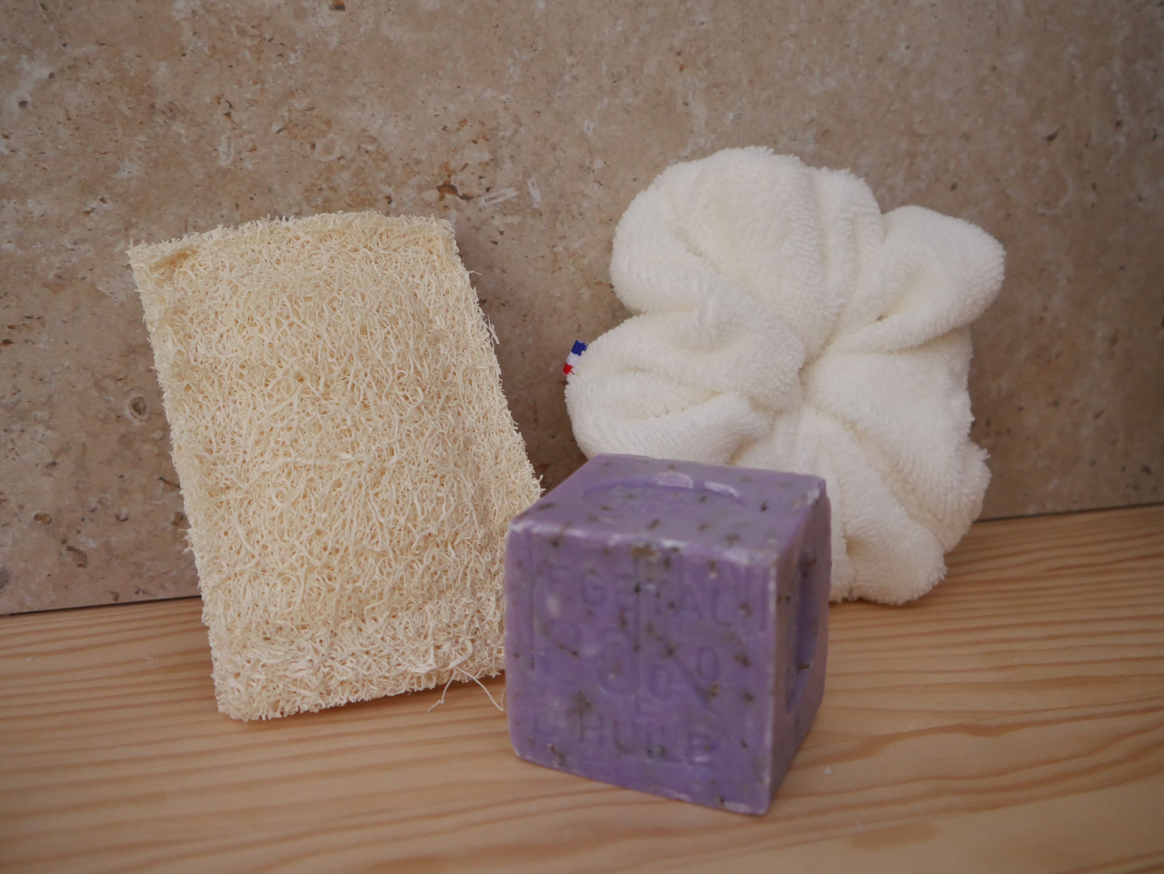 COFFRET BIEN-ETRE "BAIN PEAU DOUCE" LAVANDE ZERO DECHET
