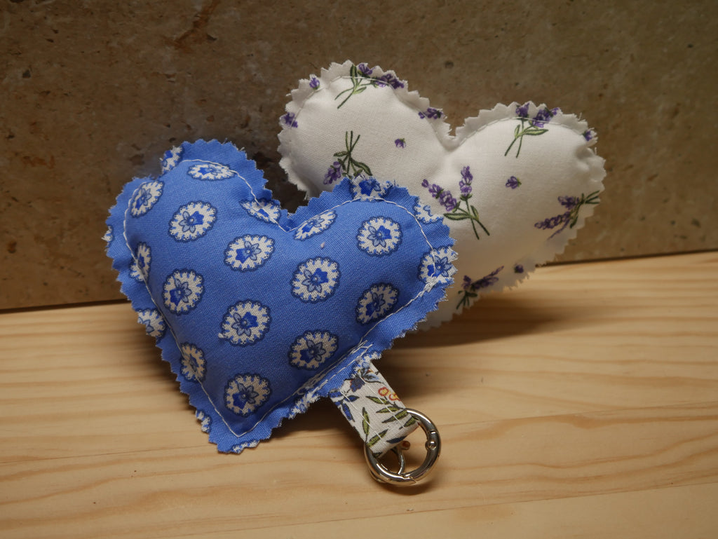Duo Portes clefs coeur parfumés Anis étoilé
