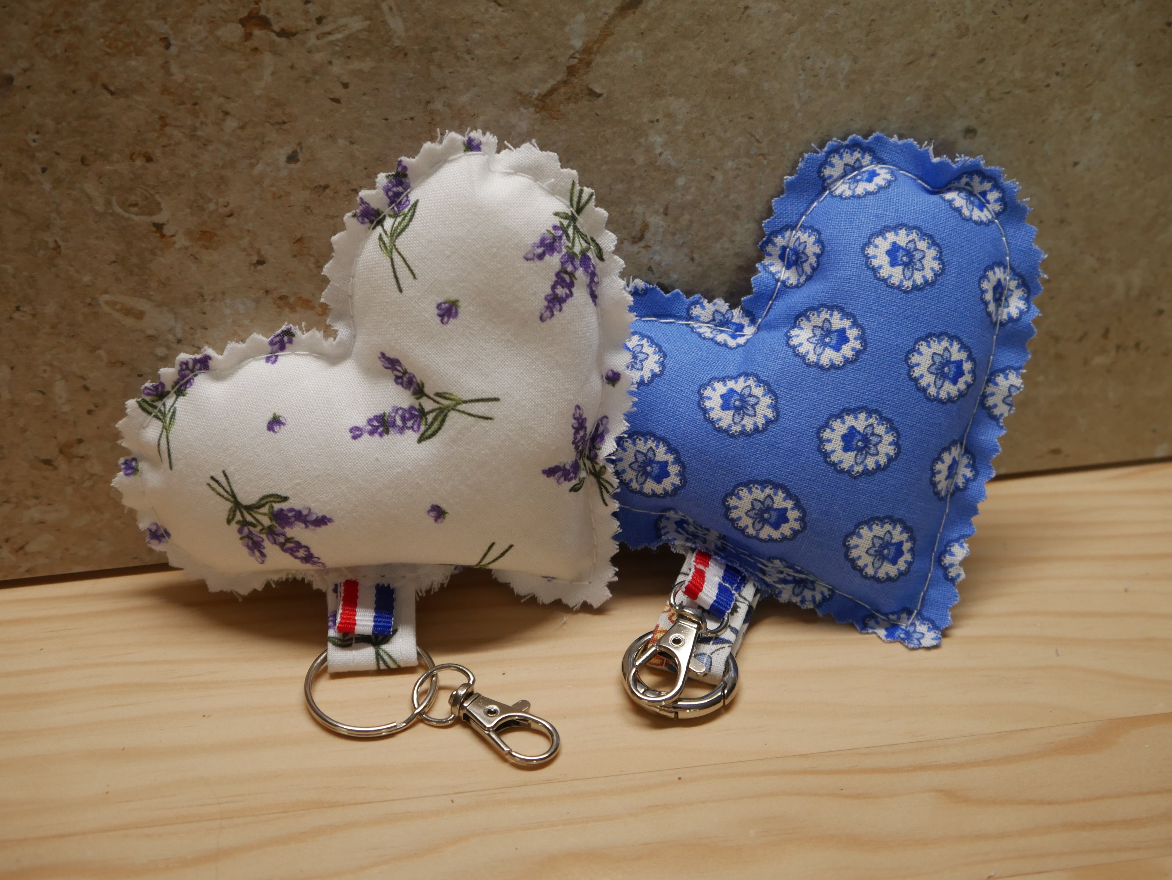 Duo Portes clefs coeur parfumés Anis étoilé