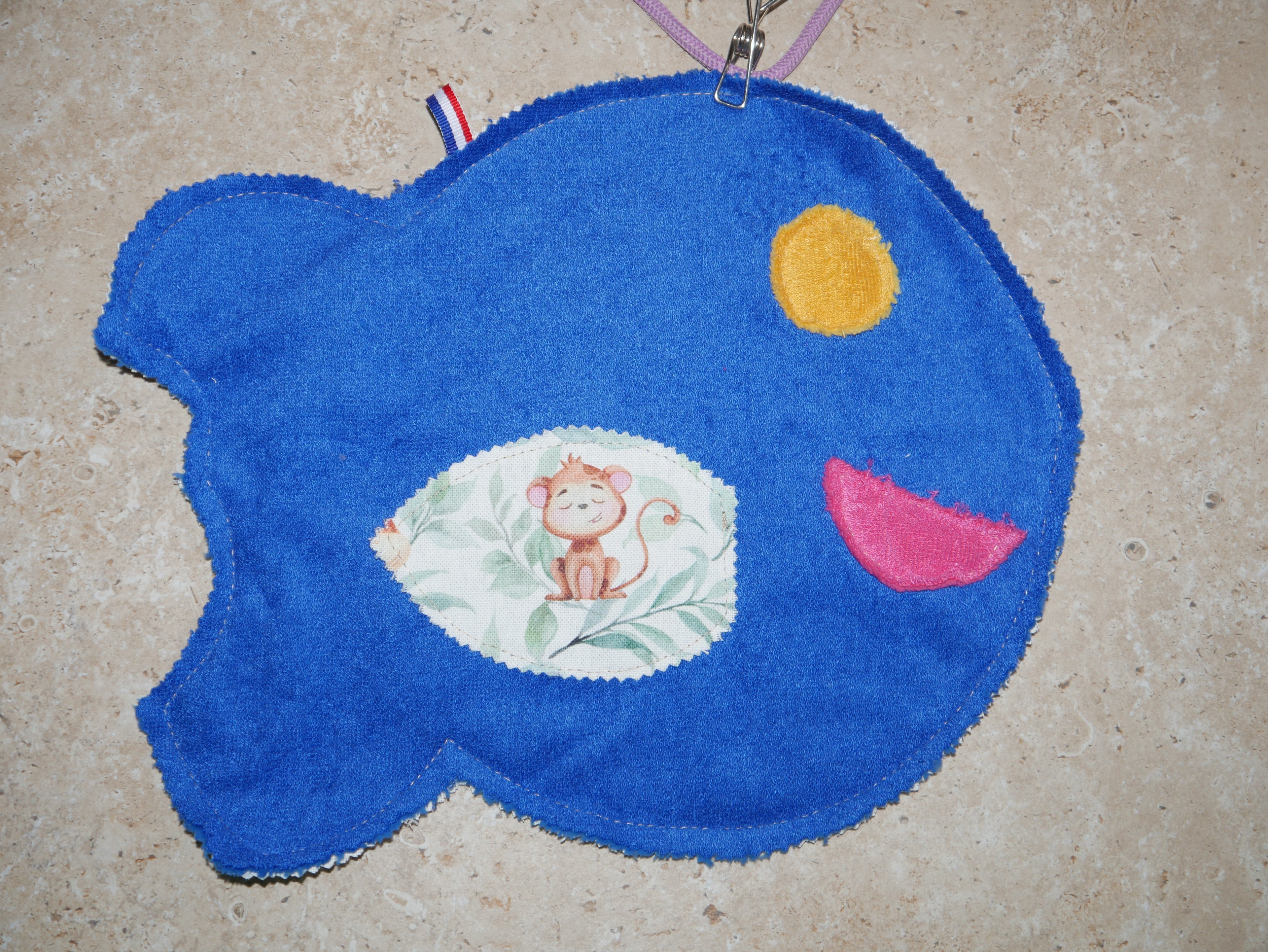 DOUDOU POISSON BLEU