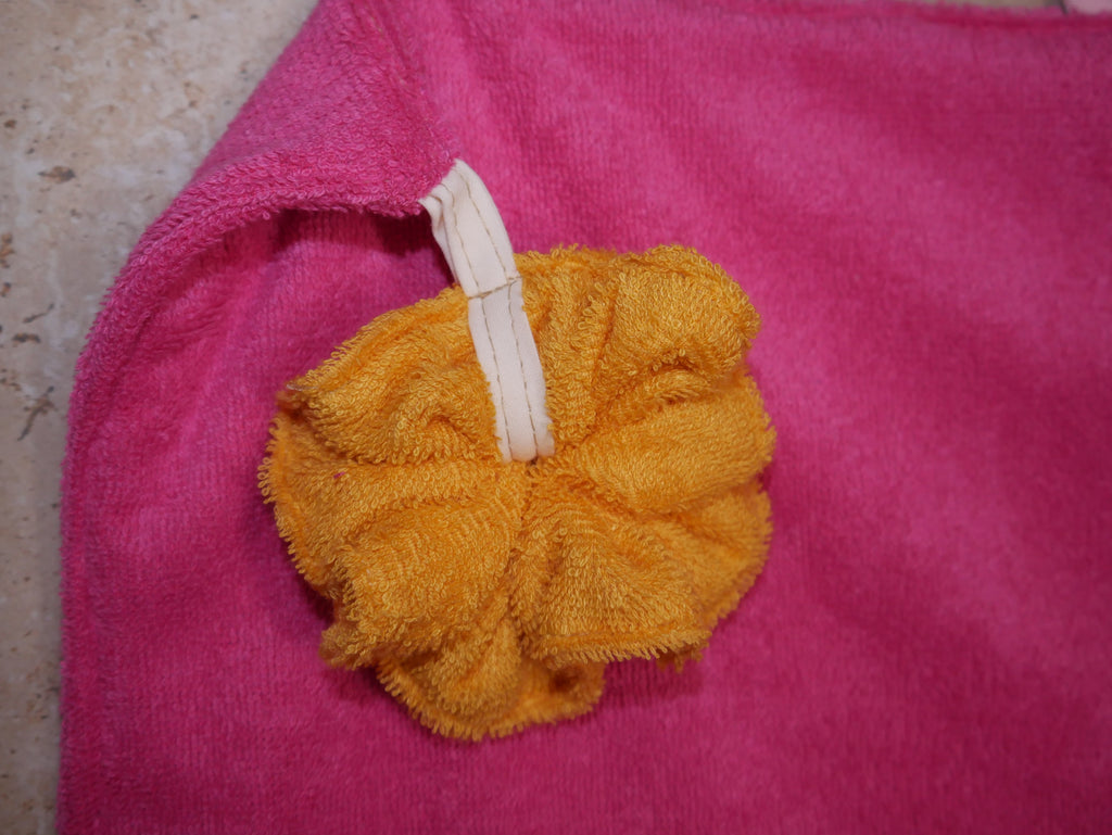 DOUDOU PLAT CARRE EN EPONGE BAMBOU