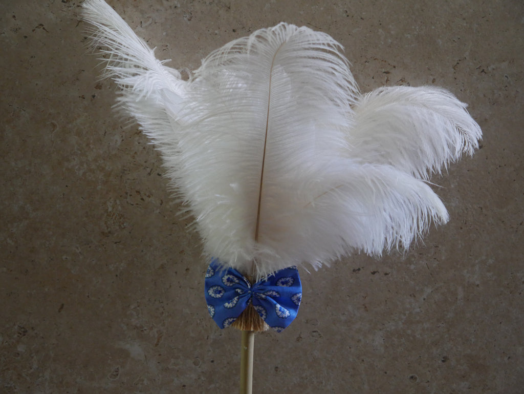 PLUMEAU EN PLUMES NATURELLES D'OIE ET D'AUTRUCHE