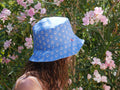 Chapeau bob en coton Motif "Provence"